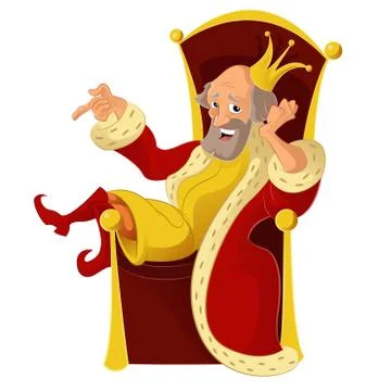 Cartoon King Stock Illustration