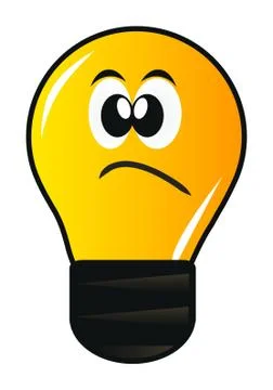 Cartoon lamp Stock Illustration