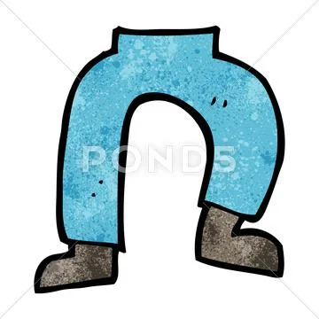 Cartoon legs Stock Illustration