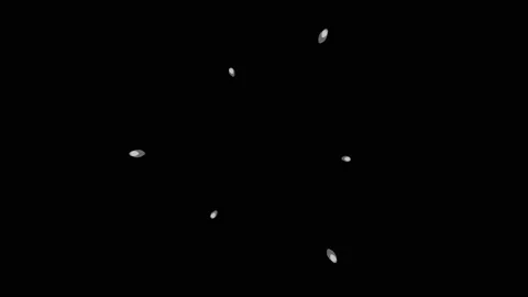 Cartoon line explosion pack alpha 20 Stock Footage 211284622