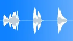 Cartoon low happy goofy shouts Sound Effect