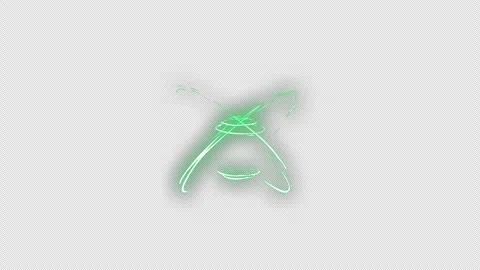 Cartoon Magic VFX Pack with Glowing Neon Energy Swirls, Magical Rings, Light Vídeos de archivo 346964335