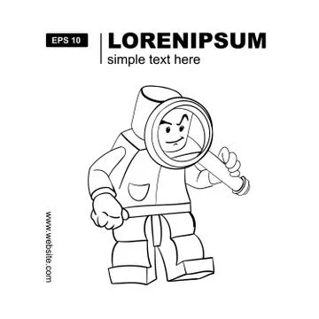 Cartoon man Stockillustratie