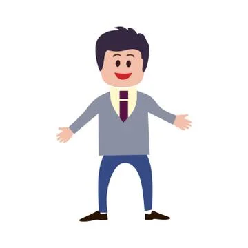 Cartoon man Stock Illustration