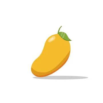 Cartoon mango fruit Stock Illustration
