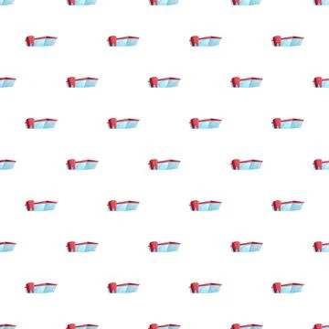 Cartoon modern building pattern representing commercial architecture Ilustración de archivo