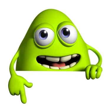 Cartoon monster 스톡 일러스트