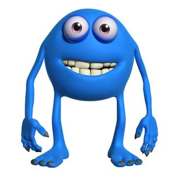 Cartoon monster Stock-Illustration