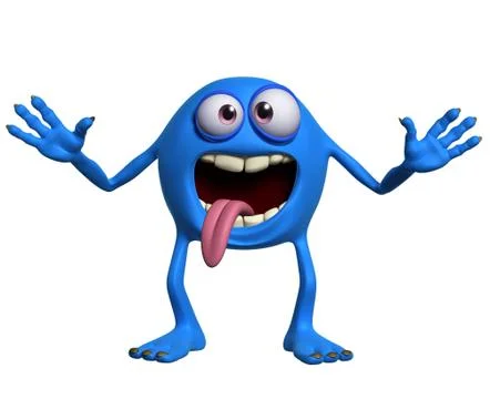 Cartoon monster Stock-Illustration