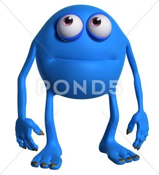 Cartoon monster Stock Illustration
