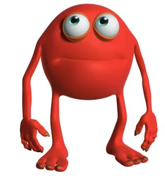 Cartoon monster Stock Illustration