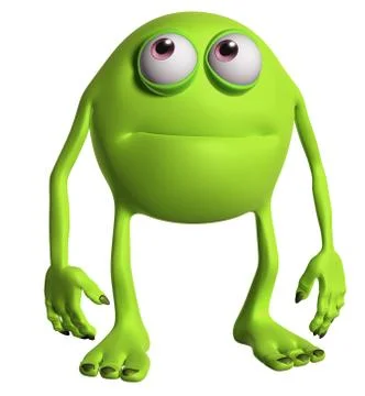 Cartoon monster Иллюстрация