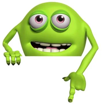 Cartoon monster 스톡 일러스트