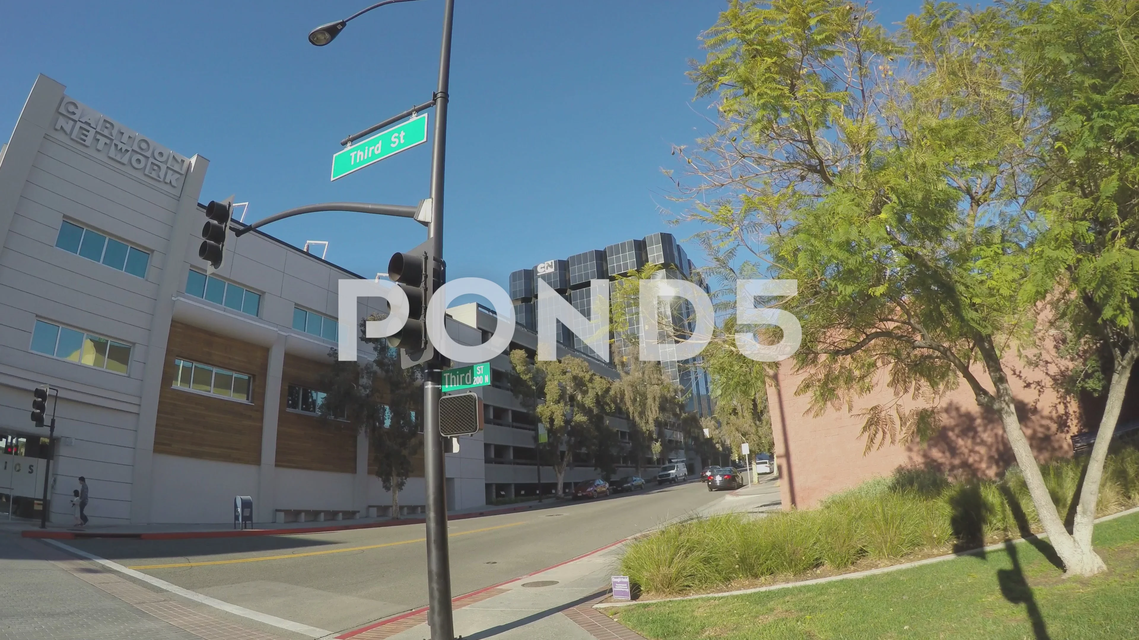 Cartoon Network Studios Both Buildings -... | Stock Video | Pond5