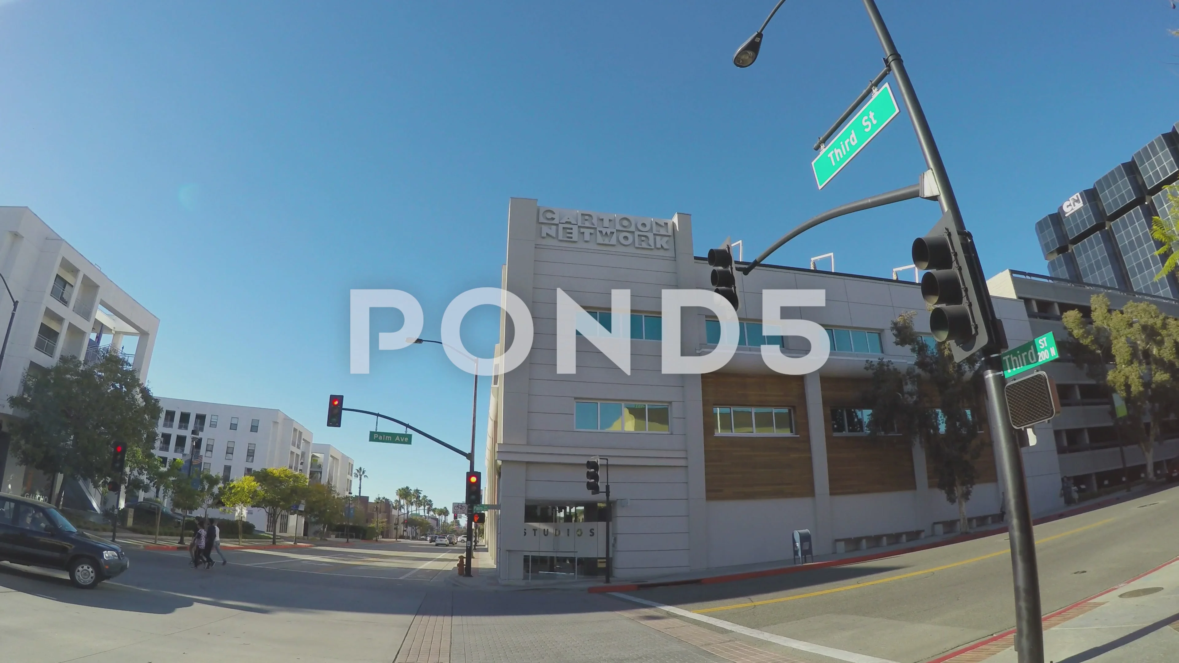 Cartoon Network Studios Building Burbank... | Stock Video | Pond5