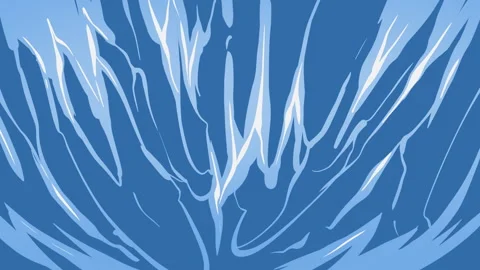 Cartoon Ocean Wave Splash Breaking Screen Wipe Transition Stock Footage 331550842