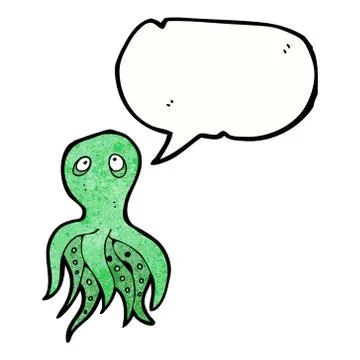 Cartoon octopus Illustrazione stock
