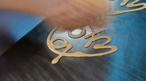 Cartoon Pancake. Stock Footage 43299274