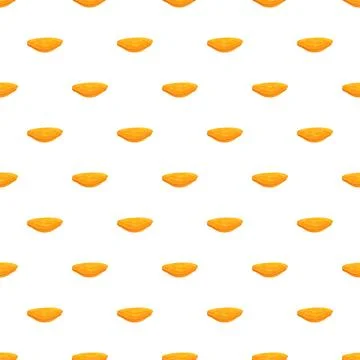 Cartoon pancakes repeating pattern for breakfast background Stockillustratie