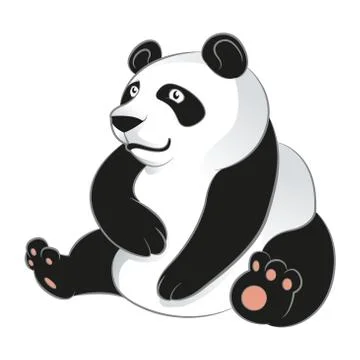Cartoon Panda Stock Illustration