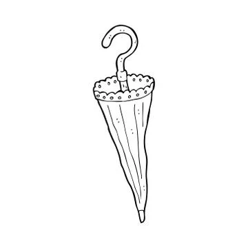Cartoon parasol イラスト素材