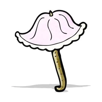 Cartoon parasol イラスト素材