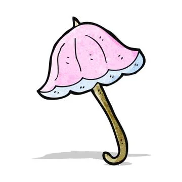 Cartoon parasol Illustrazione stock
