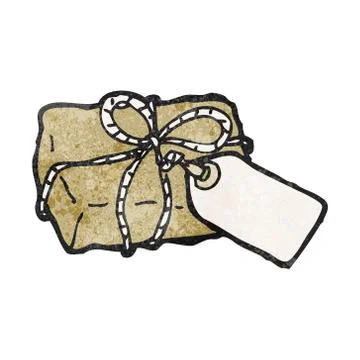 Cartoon parcel Stock Illustration
