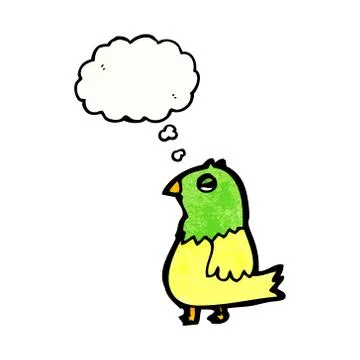 Cartoon parrot Stock Illustration