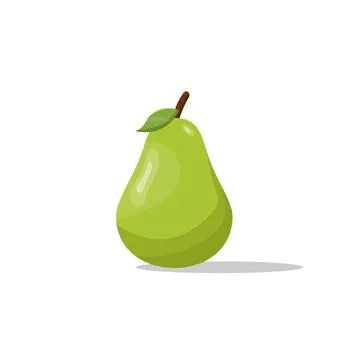 Cartoon pear Stock Illustration