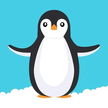 Cartoon Penguin Stock Illustration