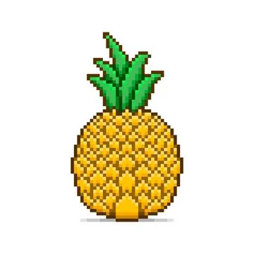 Cartoon pineapple	 Stock-Illustration