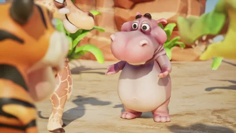 Cartoon For Playback 스톡 동영상 280860747