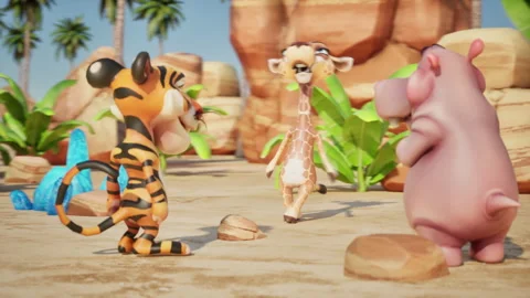 Cartoon For Playback 스톡 동영상 280931913