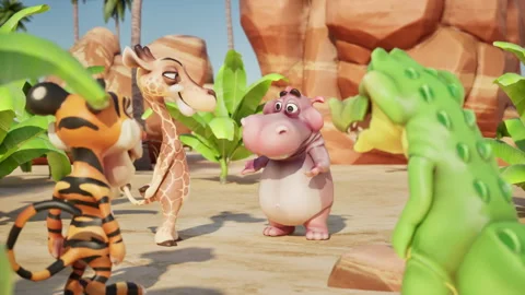 Cartoon For Playback 스톡 동영상 280932246