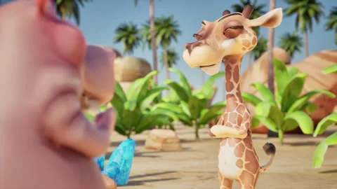 Cartoon For Playback Video stock 281143146