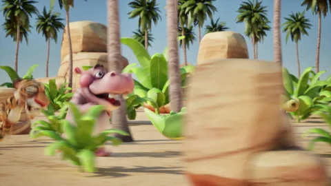 Cartoon For Playback Stock Video Pond5