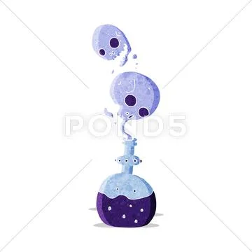 Cartoon potion Stock Illustration