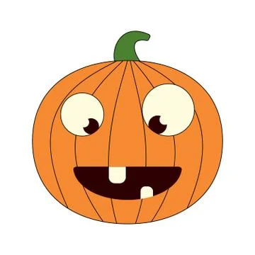 Cartoon pumpkin Stock-Illustration