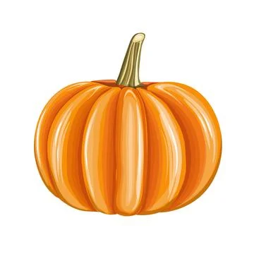 Cartoon Pumpkin Stock Illustration