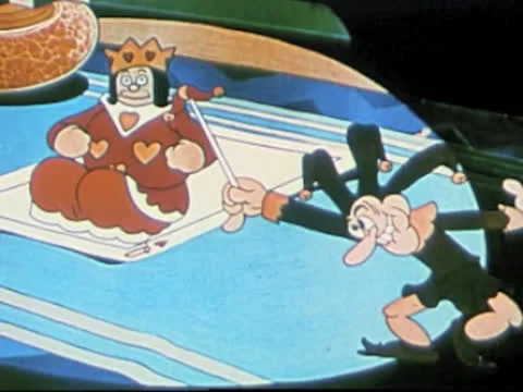 Cartoon Queen of Hearts Stock Footage 22605192