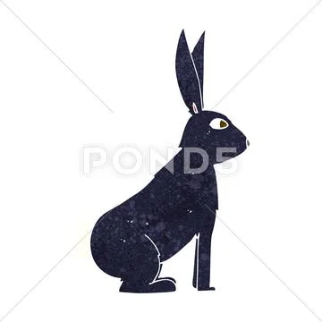 Cartoon rabbit Stock Illustration