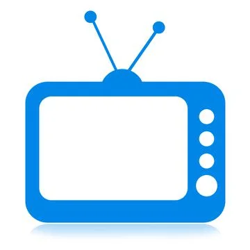 Cartoon retro Tv Stock Illustration