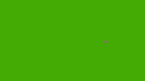 Cartoon ribbon elements pack on green sc... | Stock Video | Pond5