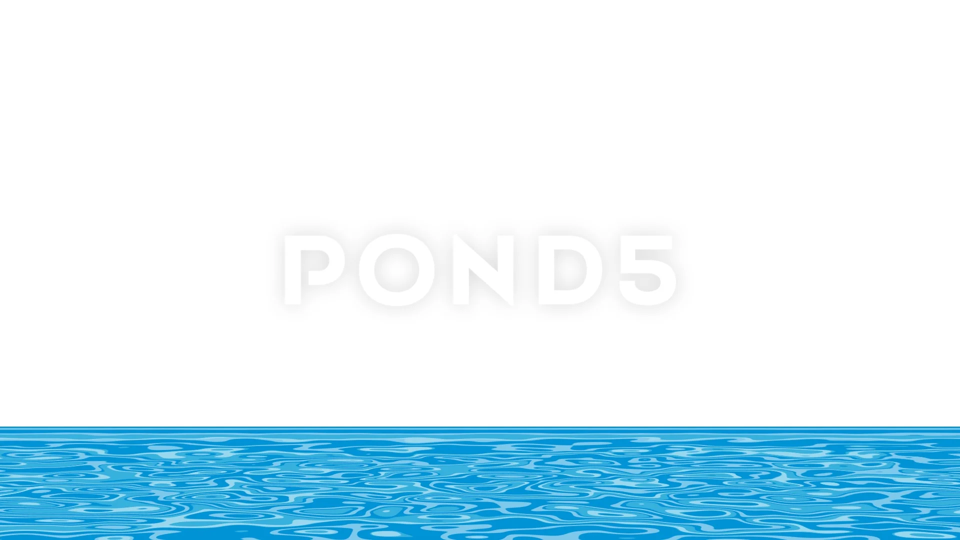 Cartoon River Lake or Sea Water in Alpha... | Stock Video | Pond5