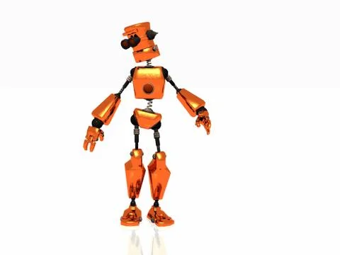 Cartoon robot Stock-Illustration