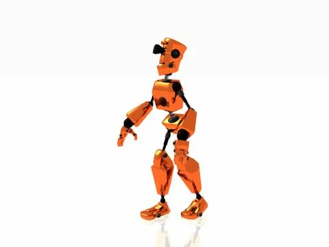 Cartoon robot Stock-Illustration