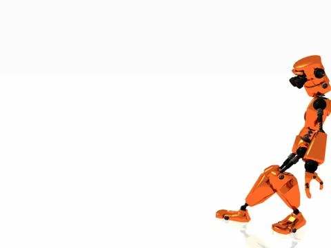 Cartoon robot Stock-Illustration