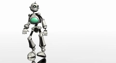 Cartoon Robot Stock-Illustration