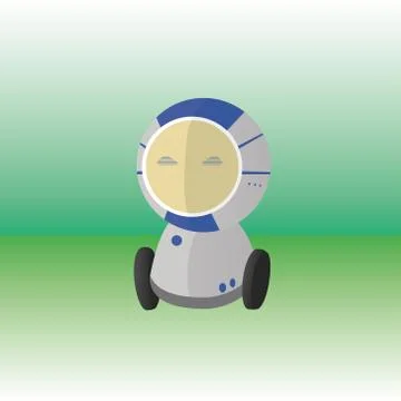 Cartoon robot Illustrazione stock